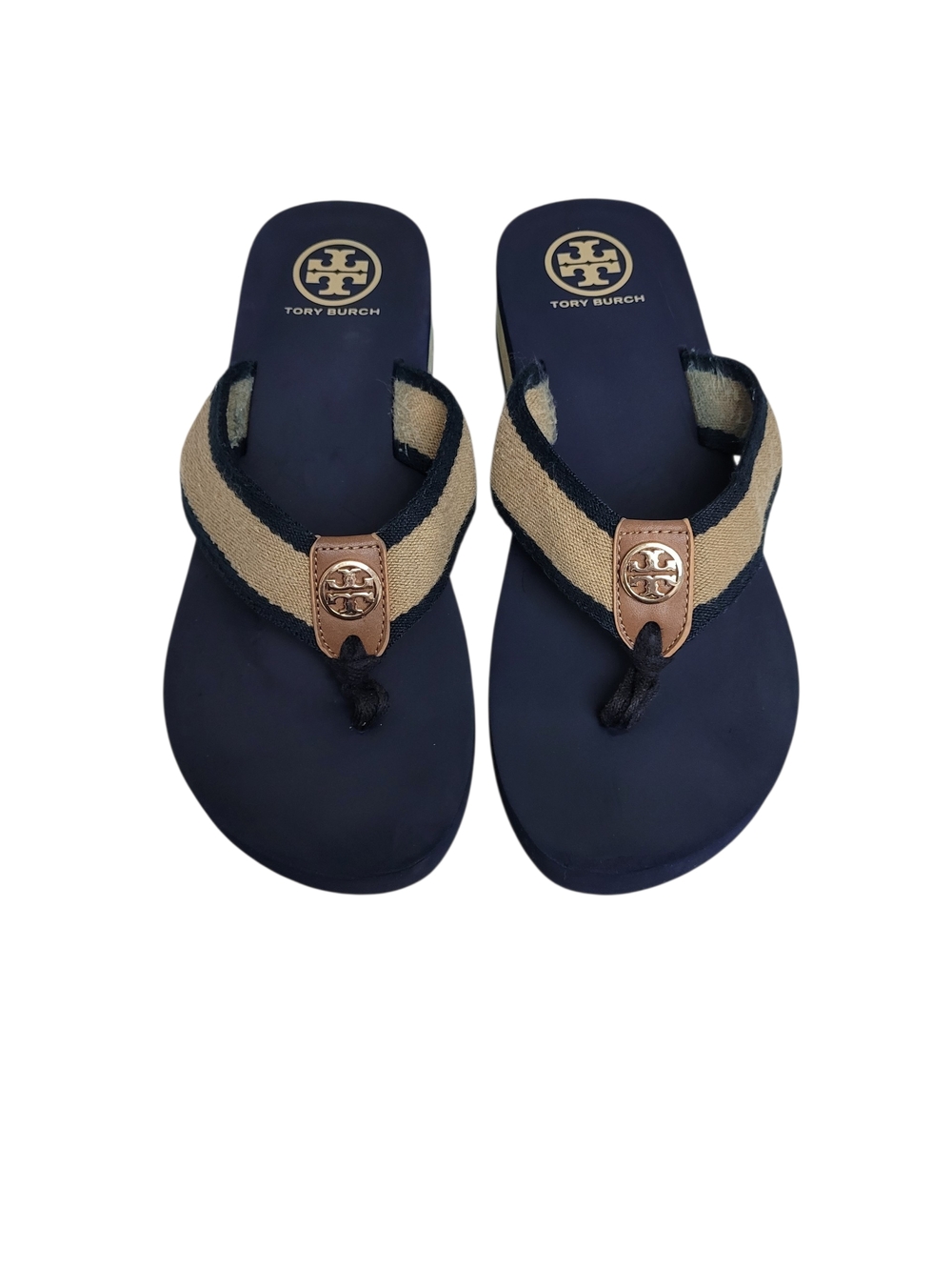 Tory Burch Frankie wedge flip flops